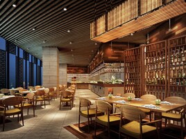 3 间餐厅，供应早餐、午餐和晚餐，中国菜