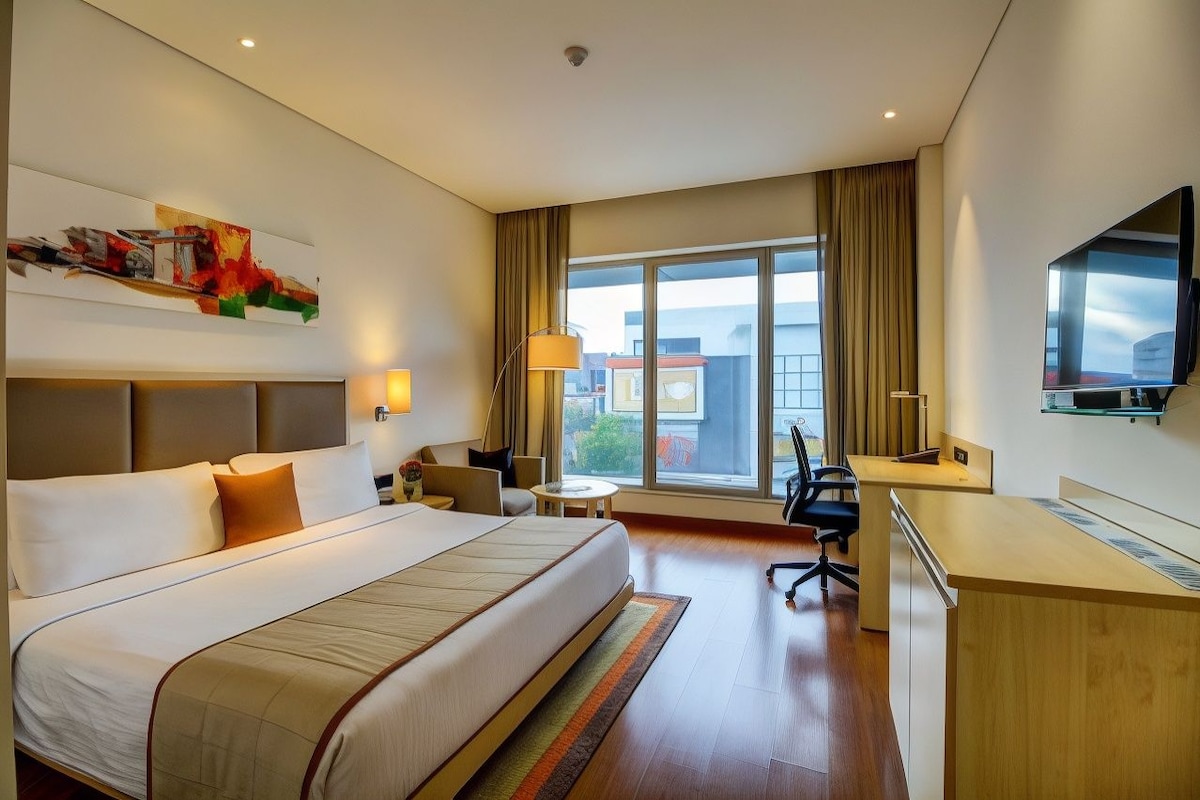 1 habitación, ropa de cama de alta calidad y minibar 
