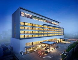 Front of property - evening/night