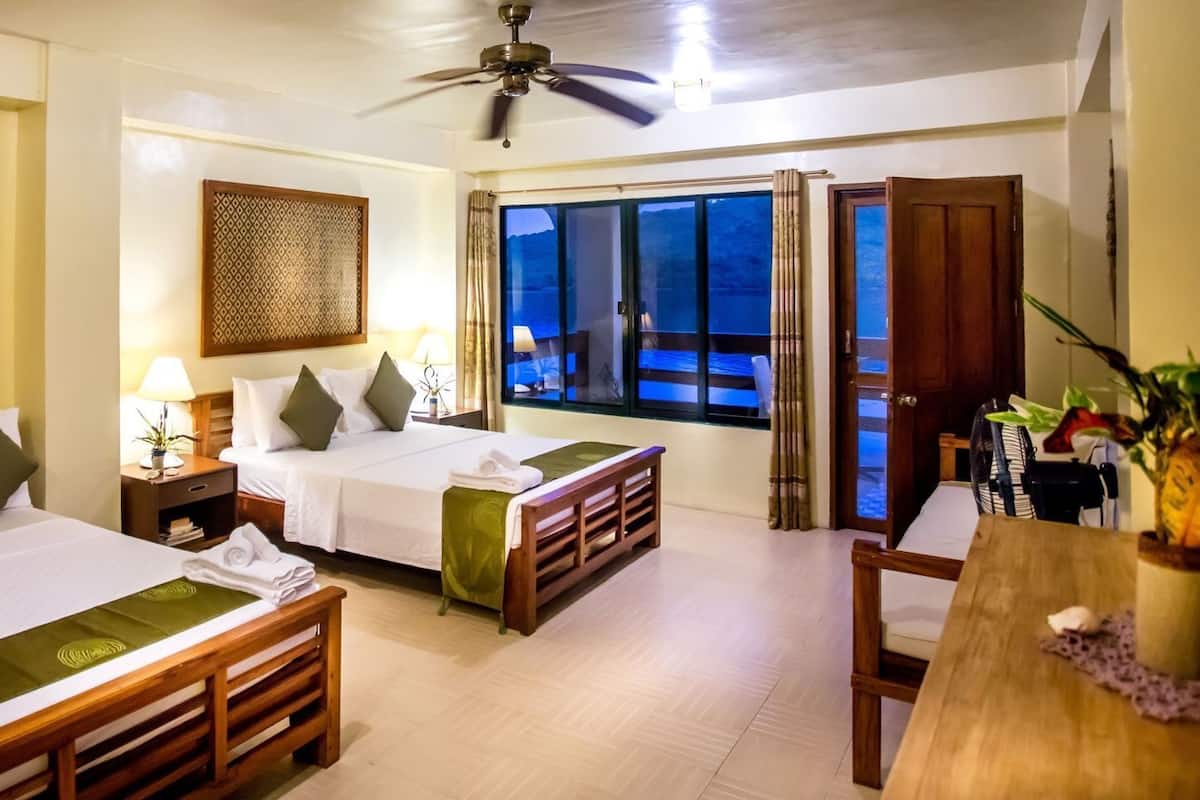 Premium bedding, memory-foam beds, minibar, in-room safe