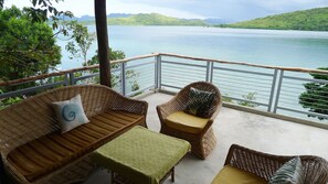 Family Villa, 1 Bedroom, Balcony, Sea View (Hot Tub) | Terrace/patio - La Estancia Busuanga Resort (Busuanga)