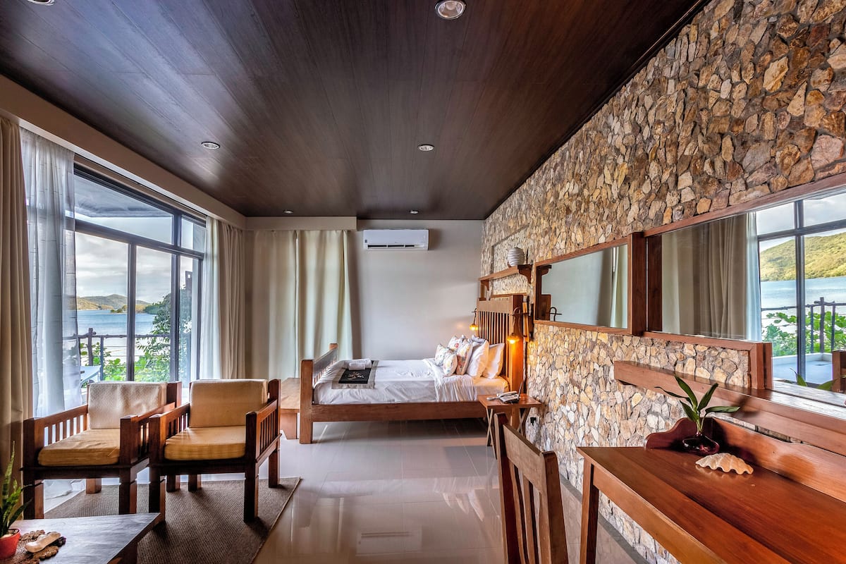 1 slaapkamer, luxe beddengoed, bedden met traagschuimmatras, een minibar