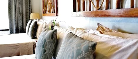 1 chambre, literie de qualité supérieure, matelas mémoire de forme