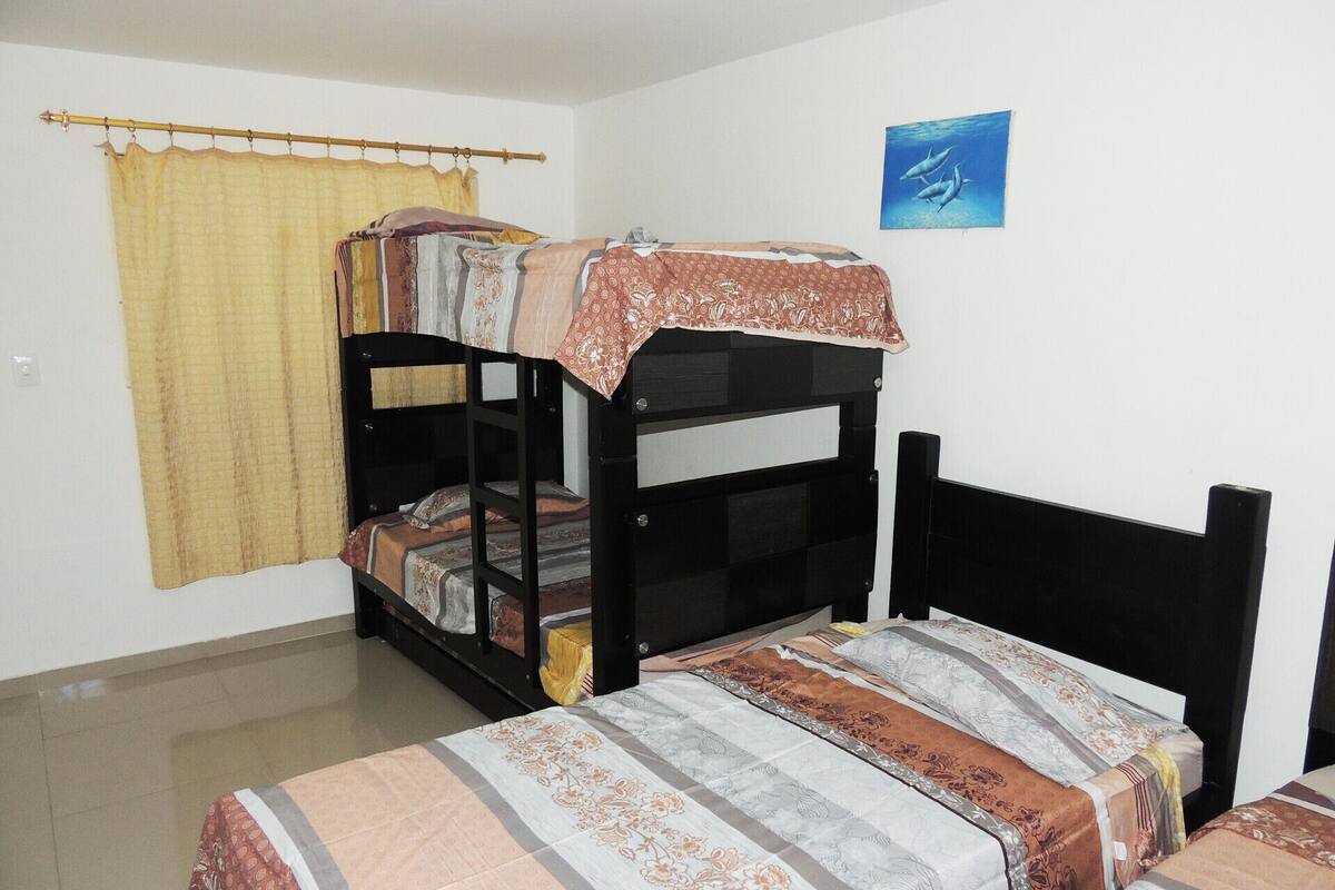 1 bedroom, rollaway beds (surcharge), WiFi (free)