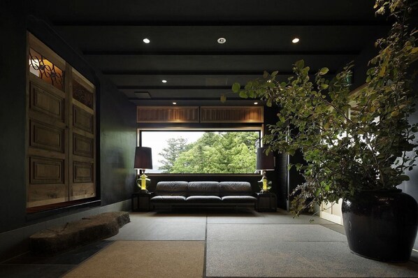 Lobby sitting area