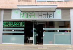 Entrada al alojamiento