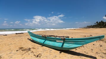 On the beach
