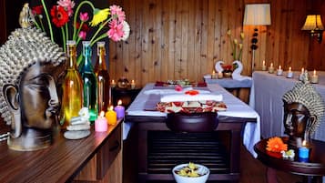 Body treatments, body scrubs