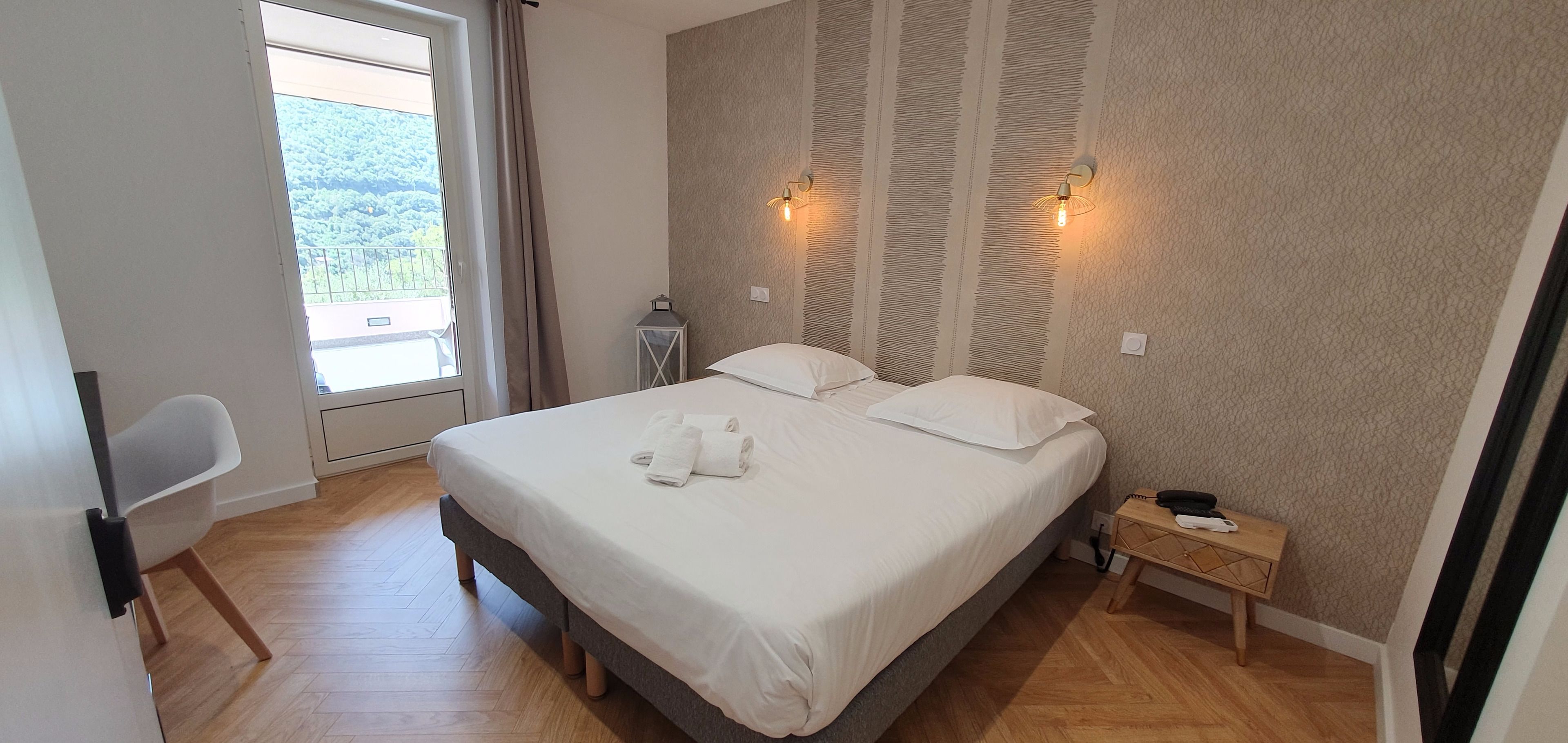 premium room, terrace (mountain and sea view) | 1 bedroom, premium bedding, select comfort beds, minibar