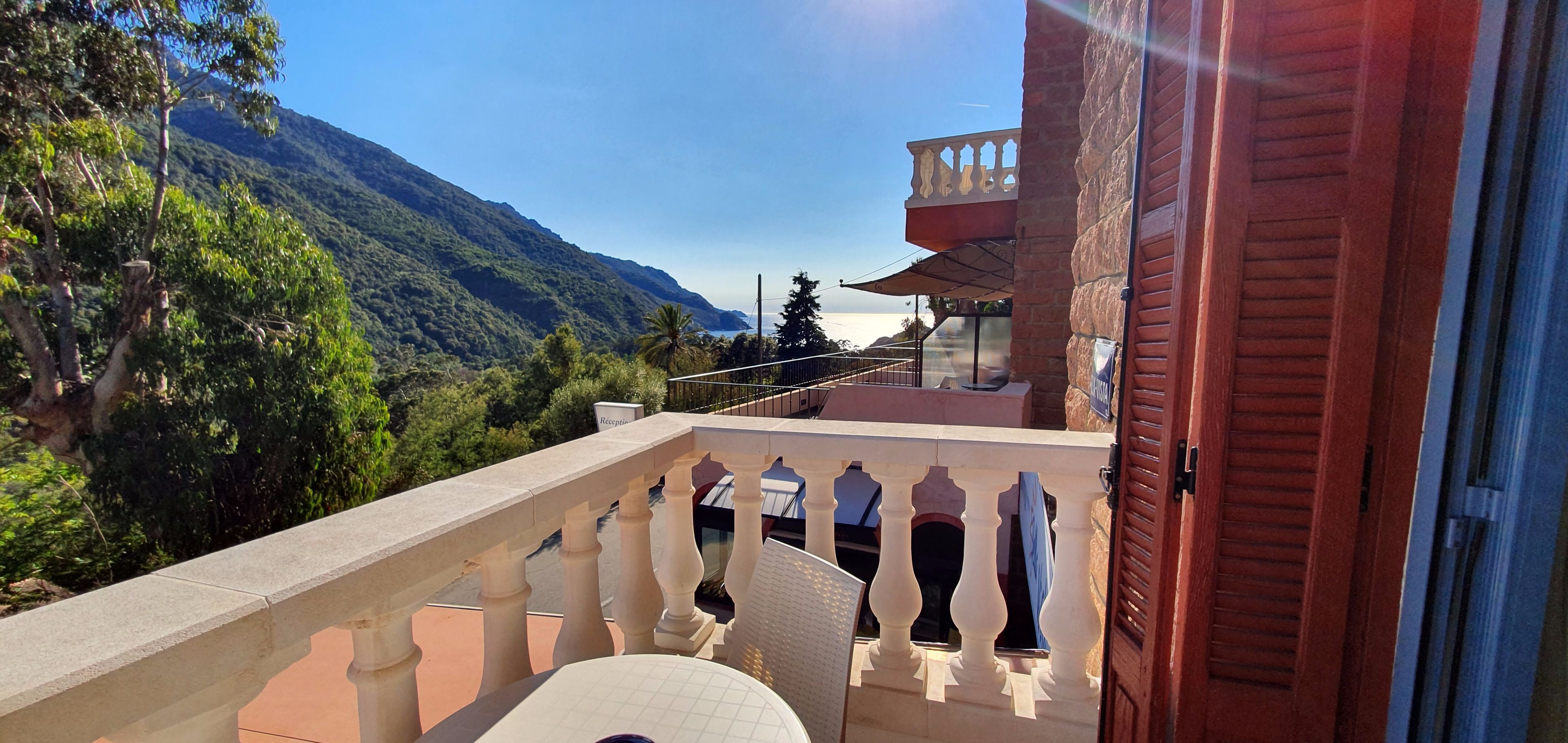 Vue depuis le balcon