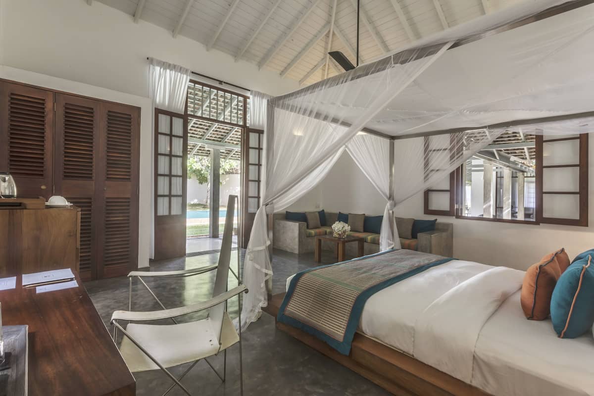 Suite, Pool View | 1 bedroom, Egyptian cotton sheets, premium bedding, memory foam beds