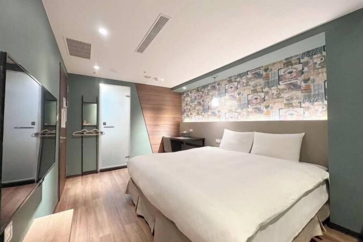 Down duvets, blackout curtains, free WiFi, bed sheets