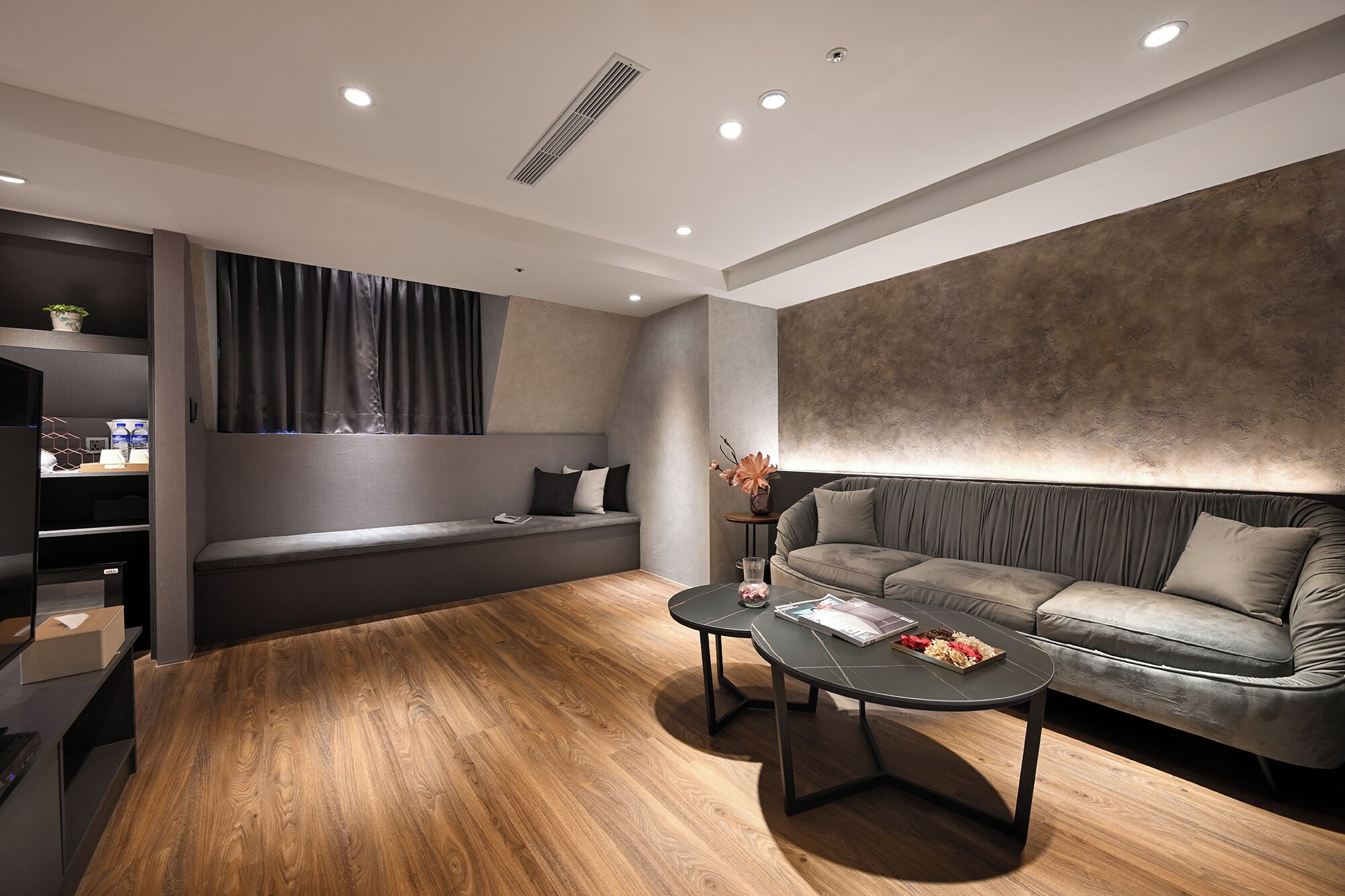 Habitación ejecutiva doble, 1 cama doble | Edredones de plumas, cortinas opacas, wifi gratis y ropa de cama