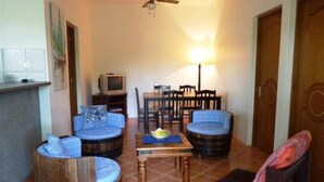 Apartment, 2 Bedrooms, Garden View | Living room - Talipot Lodge (Grand Gaube)