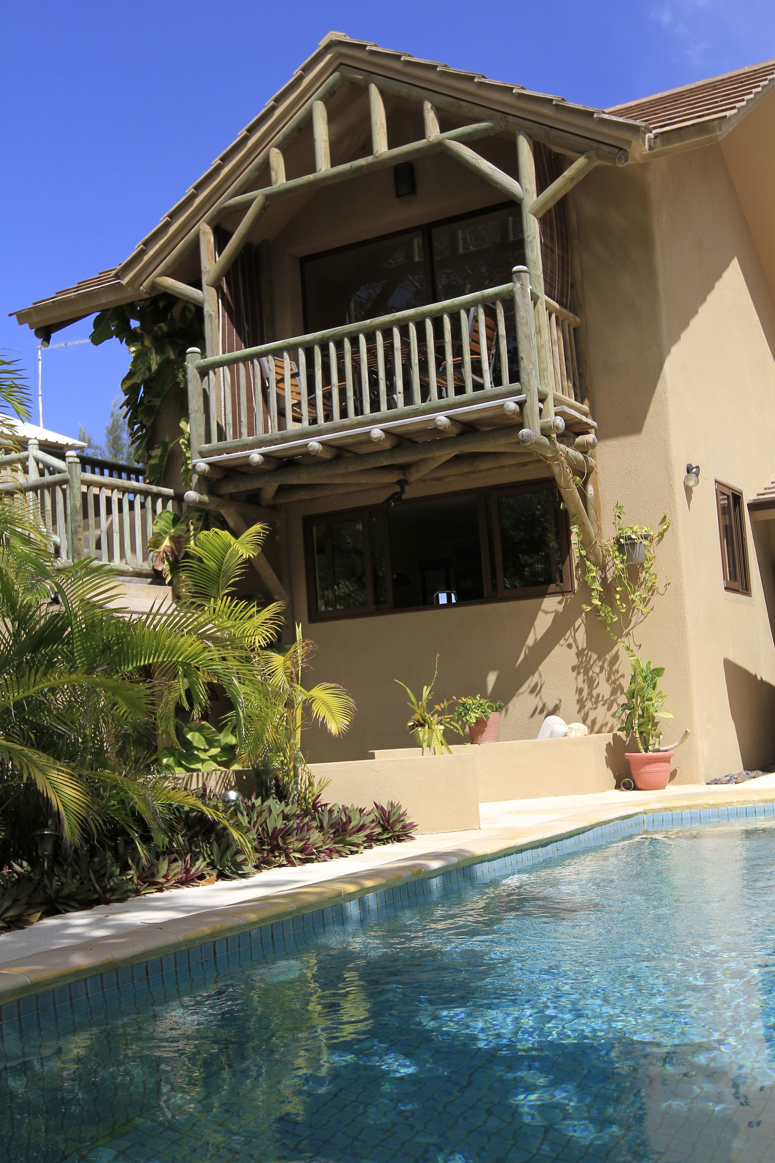 Fassade der Unterkunft