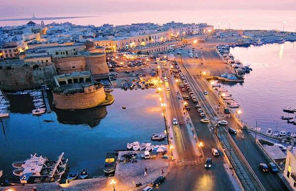 Blick von der Unterkunft