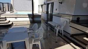 Superior Penthouse, 6 Bedrooms, Private Pool, Partial Ocean View | Terrace/patio