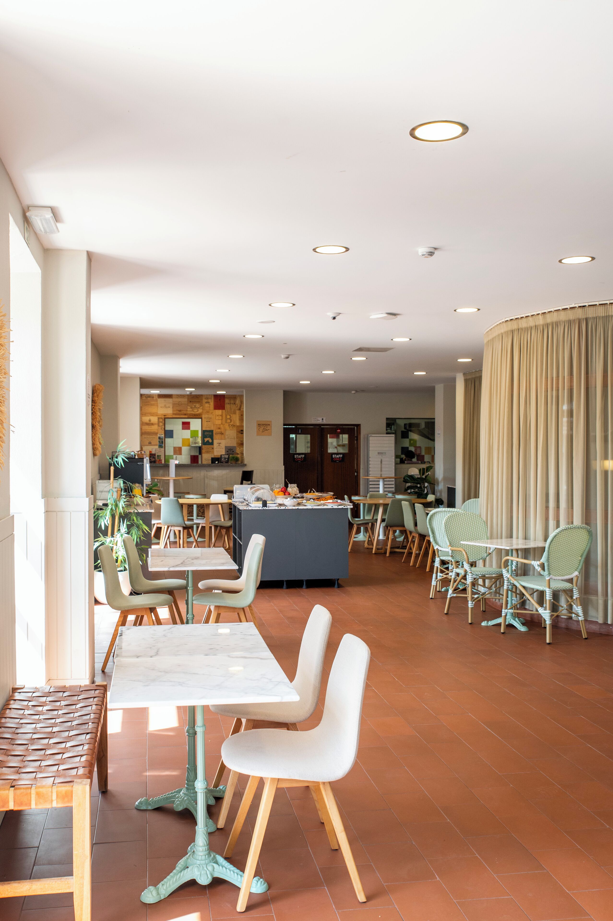 Daily buffet breakfast (EUR 12 per person)