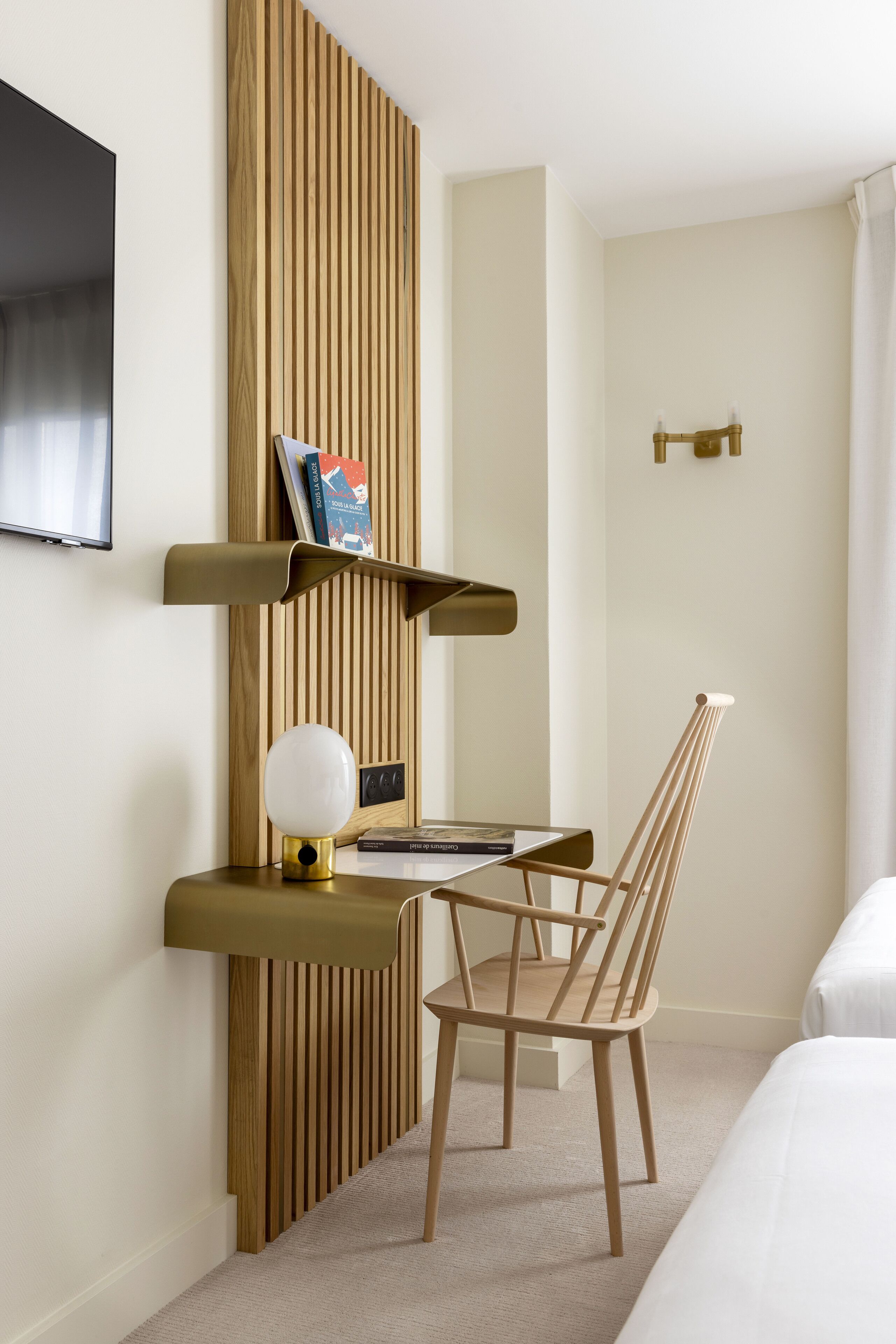 twin room | premium bedding, minibar, in-room safe, desk