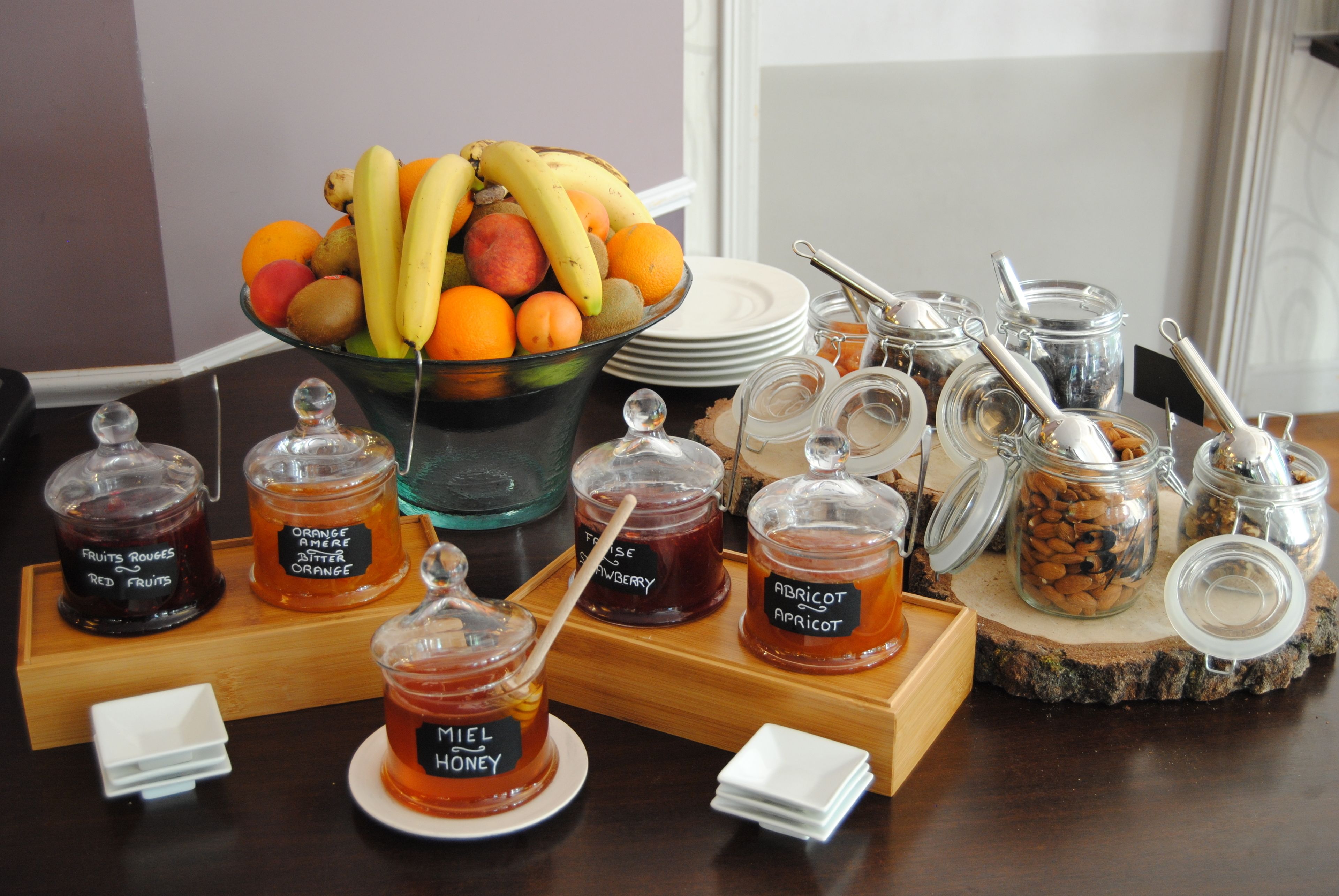 daily buffet breakfast (eur 20 per person)