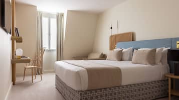 Ropa de cama de alta calidad y minibar