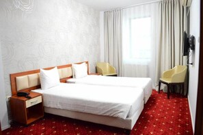 Biancheria da letto di alta qualità, minibar, una cassaforte in camera