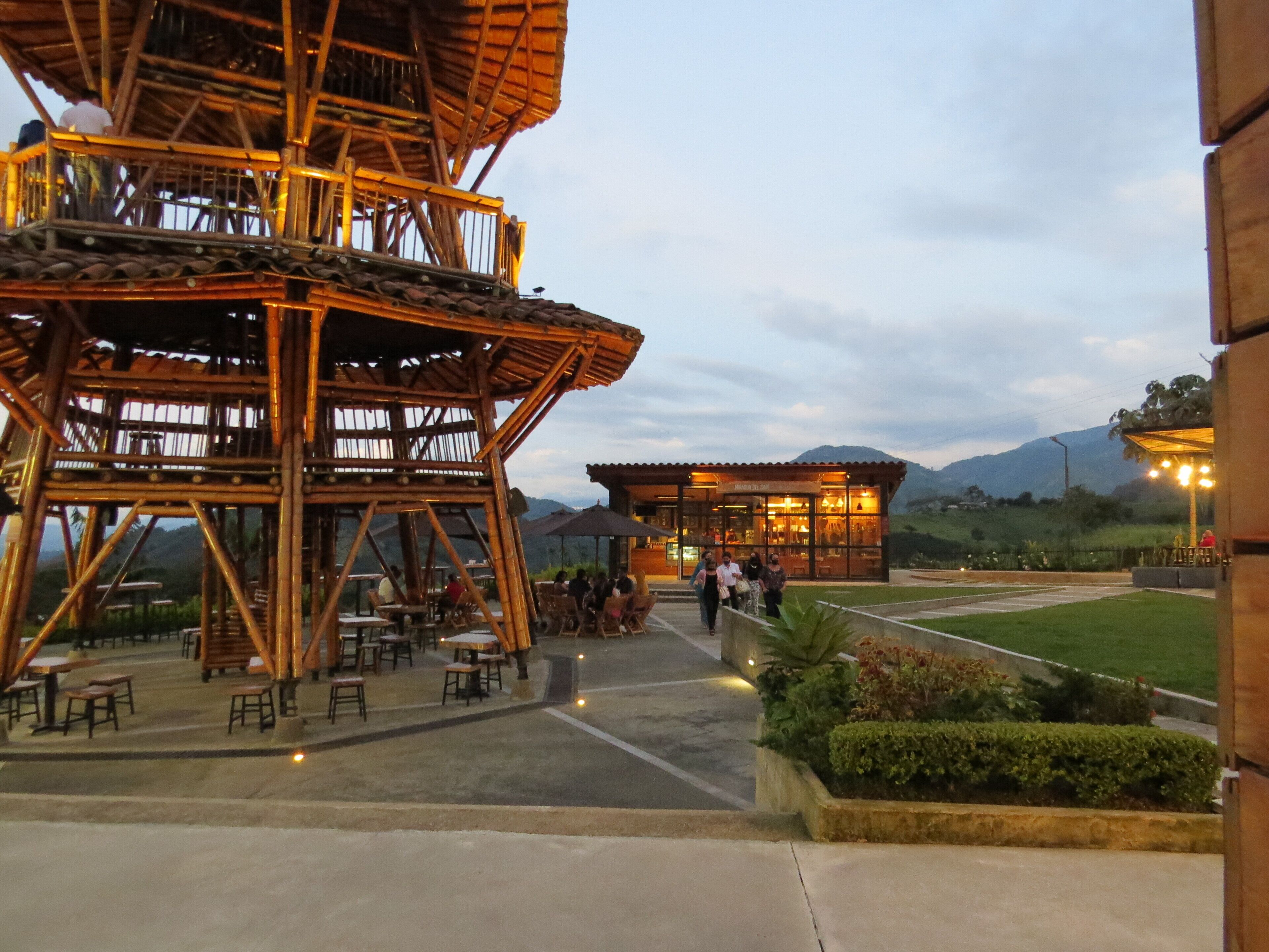 Byudsigt fra overnatningsstedet