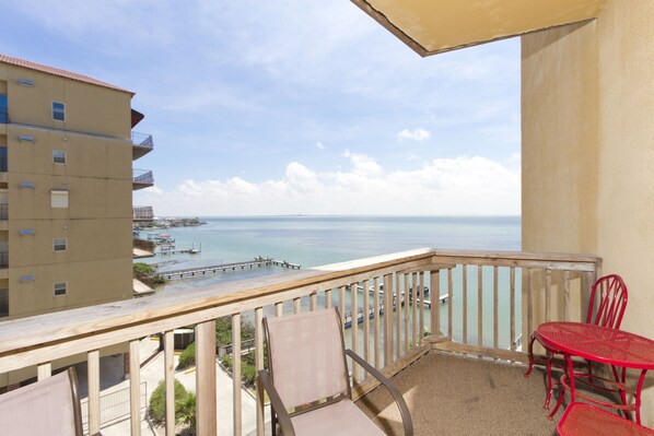 Apartment, 2 Schlafzimmer, 2 Bäder, Buchtblick | Balkon