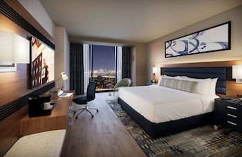 Amenities in room at M Resort Spa Casino