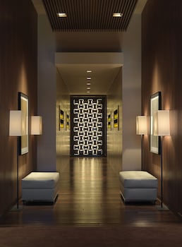 Couples treatment rooms, sauna, hot tub, steam room, body treatments at M Resort Spa Casino