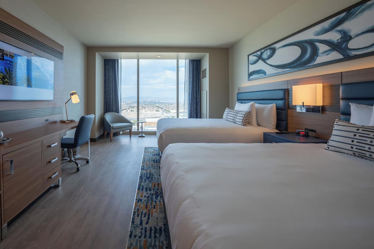 In-room safe, desk, laptop workspace, iron/ironing board