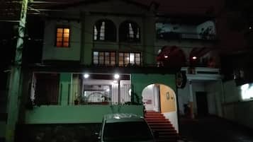 Front of property – evening/night