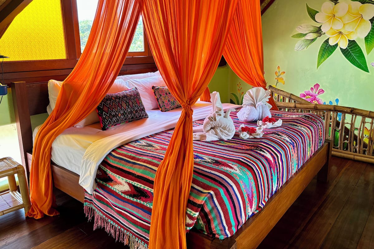 Deluxe Room, Pool View, Mezzanine | Premium bedding, minibar, in-room safe, desk