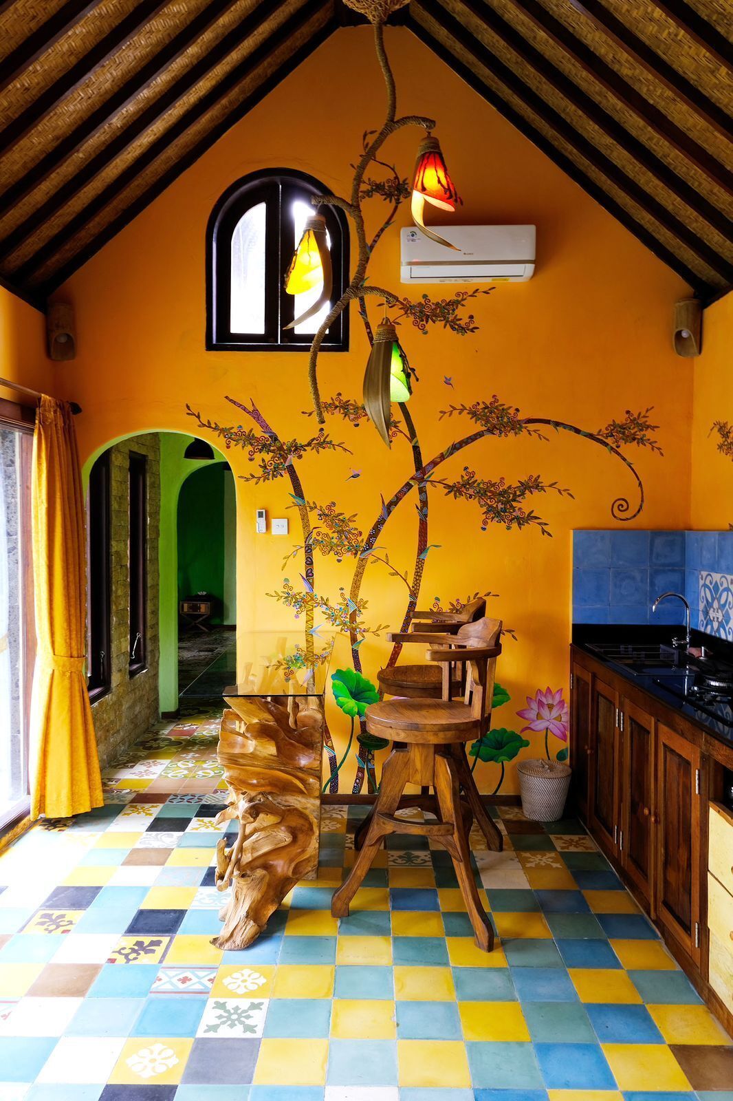 deluxe villa, 1 bedroom, bathtub, pool view | 1 bedroom, premium bedding, minibar, in-room safe