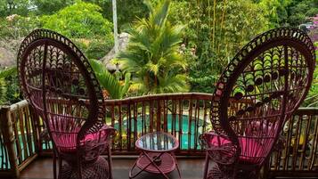 Deluxe Room, Pool View, Mezzanine | View from room