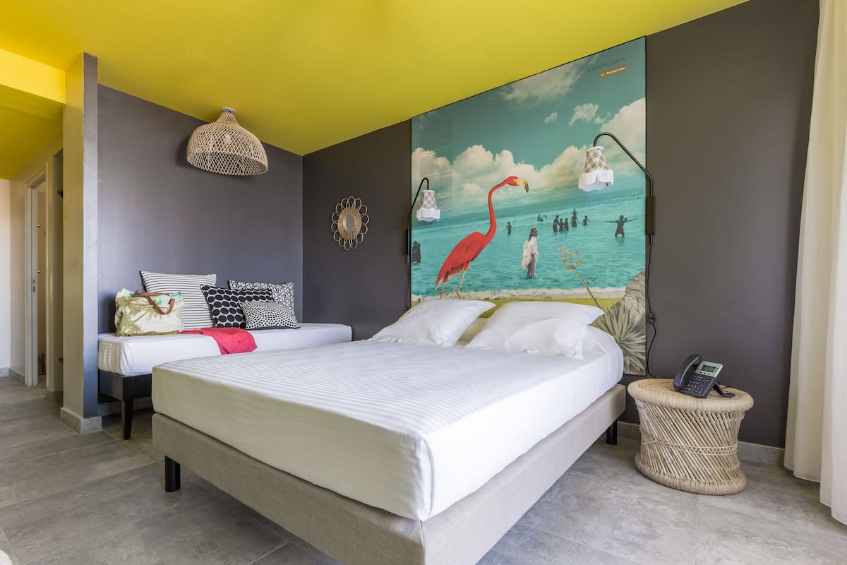 1 habitación, ropa de cama de alta calidad y minibar