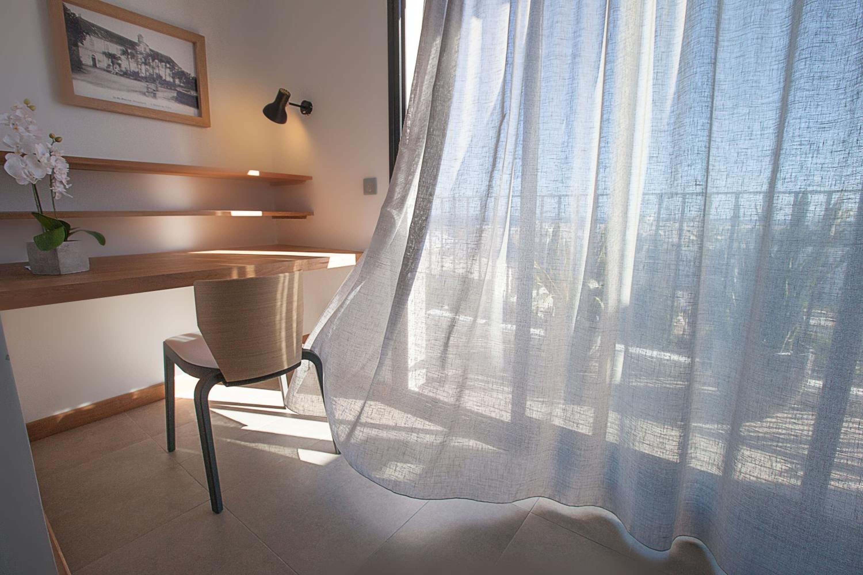 premium bedding, in-room safe, desk, soundproofing