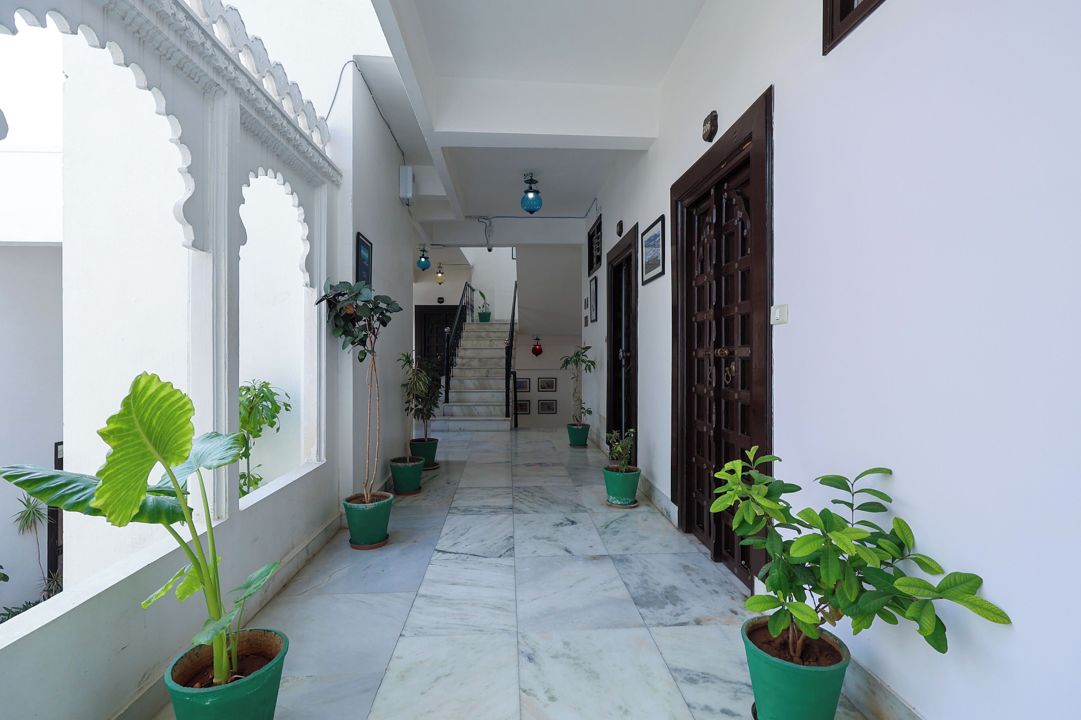 Courtyard view