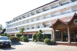 Fassade der Unterkunft