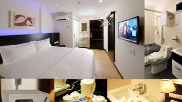 Minibar, in-room safe, blackout drapes, iron/ironing board