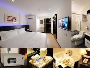 Minibar, in-room safe, blackout curtains, iron/ironing board
