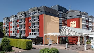 Overnatningsstedets facade