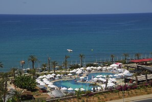 Standard Room Sea View | View from room - Long Beach Alanya - Ultra All Inclusive (Alanya)