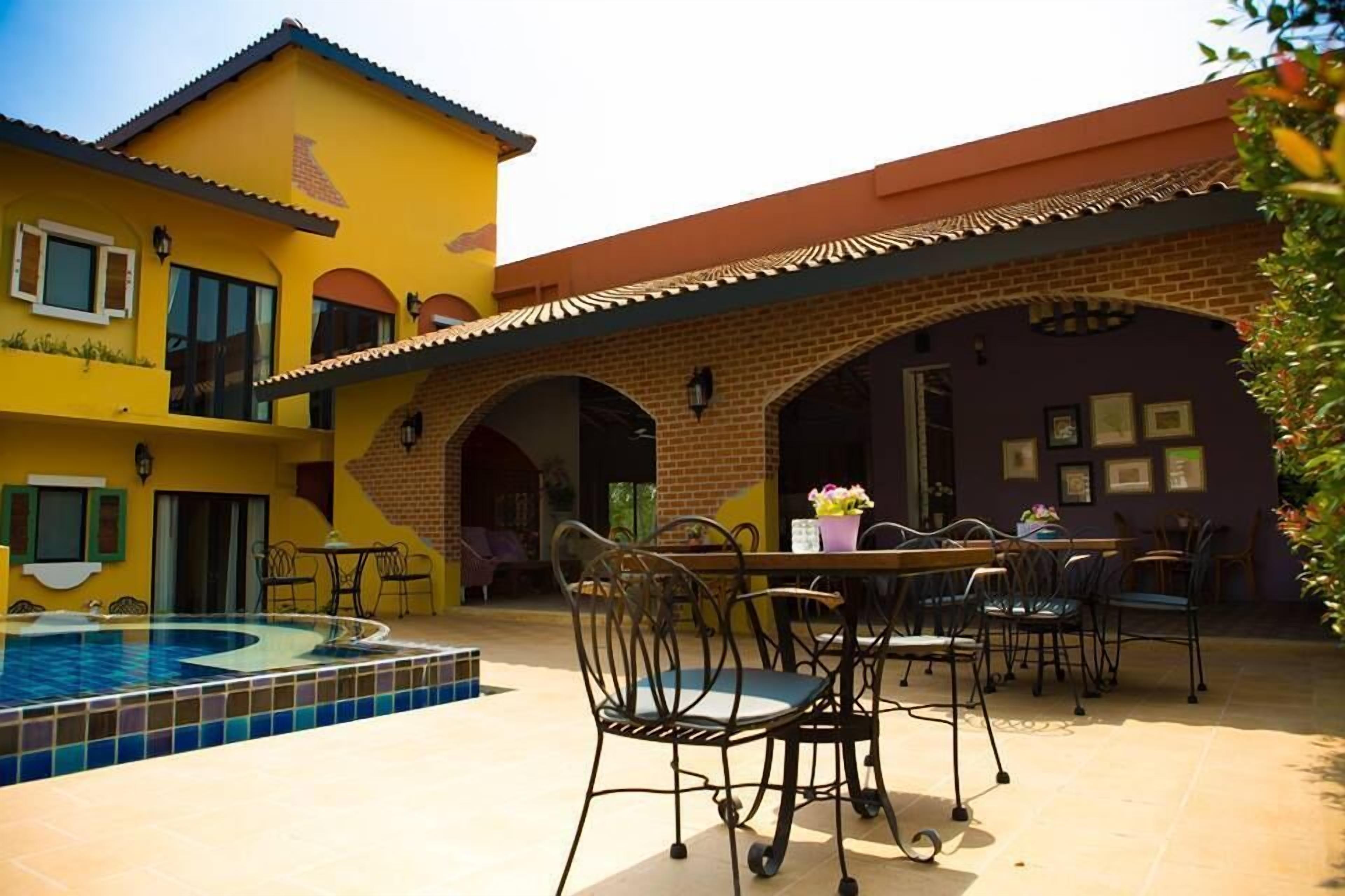 야외 식당