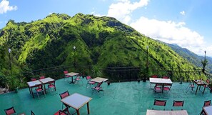 Vue sur les montagnes