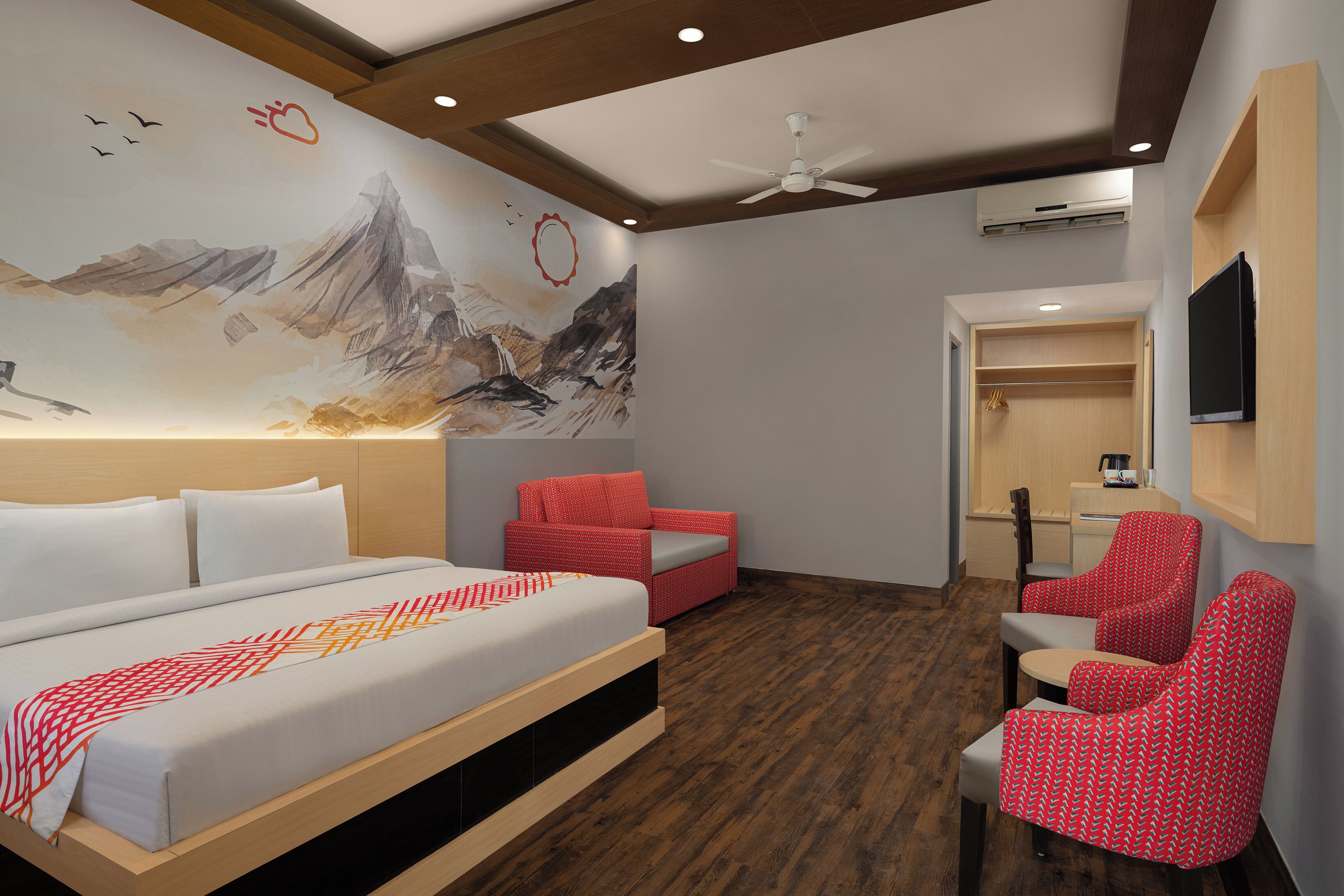 In-room safe, desk, iron/ironing board, rollaway beds