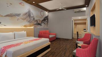 In-room safe, desk, iron/ironing board, rollaway beds