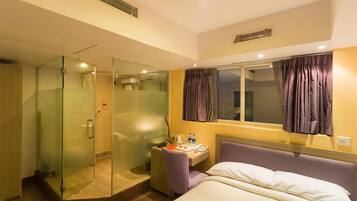 Standard Double or Twin Room | Minibar, in-room safe, desk, iron/ironing board