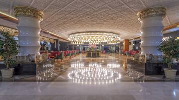 3 bars/lounges, poolside bar, beach bar