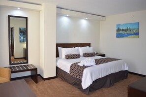 In-room safe, desk, blackout drapes, iron/ironing board